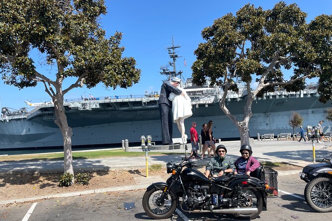 1-Hour Private Scenic Tandem Sidecar Tour in San Diego - Meeting at Hotel Circle: starting from the easy pickup spot