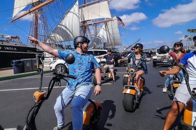 1Hr GPS Self Guided Scooter Tour: Harbor/Gaslamp Quarter - The GPS System: How to Stay Confident When the Route Gets Busy