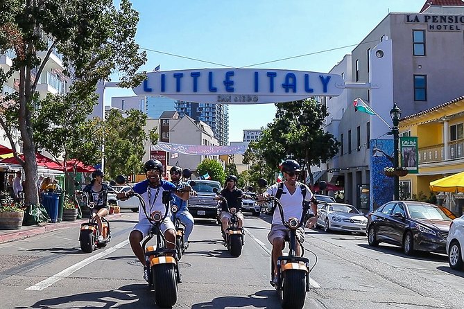 1Hr GPS Self Guided Scooter Tour: Harbor/Gaslamp Quarter - Old Town San Diego and the USS Midway: History You Can See at Scooter Speed