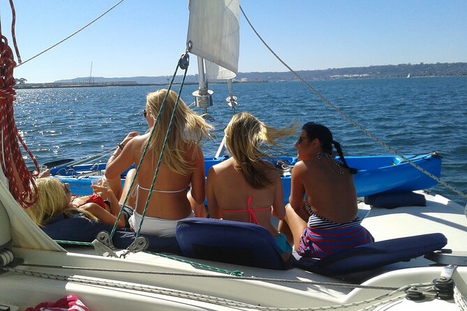 2.5-Hour Small-Group Catamaran Sunset Sail with Drinks - Captains Who Set the Tone: Ryan, Matt, Kaya, Ty