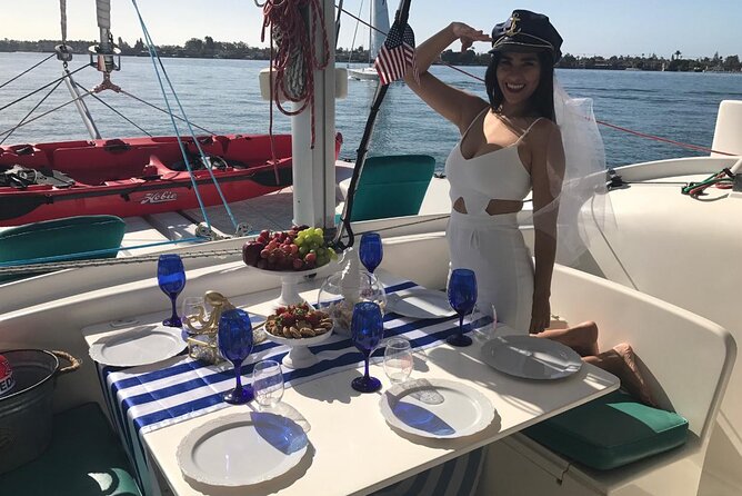 2.5-Hour Small-Group Catamaran Sunset Sail with Drinks - The Big Value: Quiet Sailing Plus Drinks That Keep It Relaxed