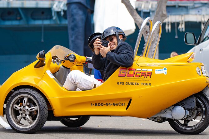 2-Hour GoCar Tour of Downtown and Balboa Park - Maritime Museum area: the Star of India in your orbit
