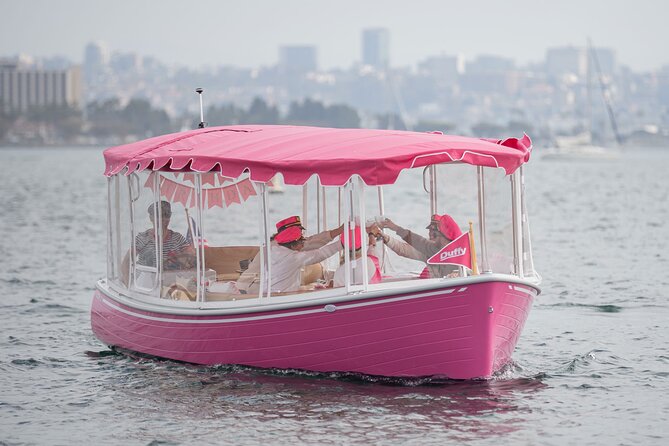 2-Hour Private Pink Bachelorette Boat Cruise in San Diego Bay - A Pink Boat Charter That Feels Truly Private