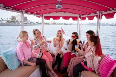 2-Hour Private Pink Bachelorette Boat Cruise in San Diego Bay - Where You Board at H&M Landing on Shelter Island