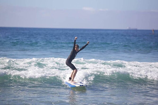 2-Hour Private Surf Lesson in Carlsbad - Getting suited up and meeting your instructor at 7201 Carlsbad Blvd