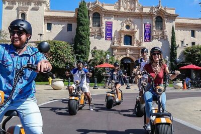 2Hr GPS Self Guided Scooter Tour: Downtown & Balboa Park - The Setup: Scooter, Helmet, and Rider Orientation