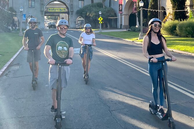 Balboa Park Electric Scooter Tour with Pictures - Desert Garden and Bea Evenson Fountain (Plus Quick Foot Time)