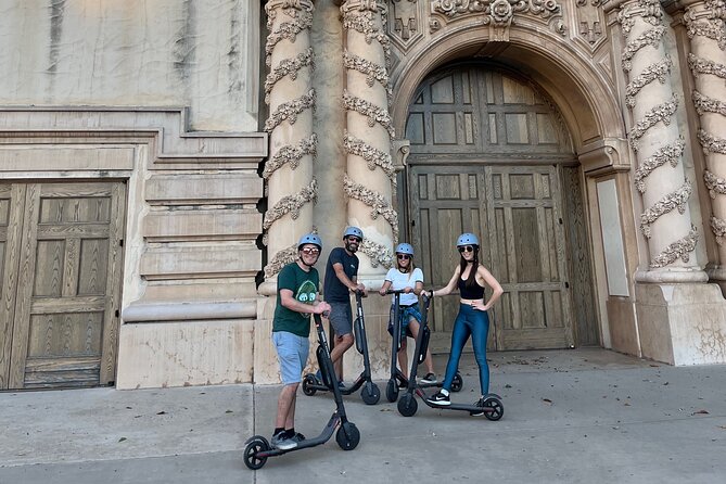 Balboa Park Electric Scooter Tour with Pictures - Air & Space Museum Exterior Stops Under the Planes