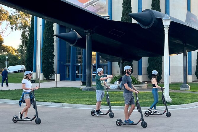 Balboa Park Electric Scooter Tour with Pictures - Safety Gear and a Helmet-First Mindset