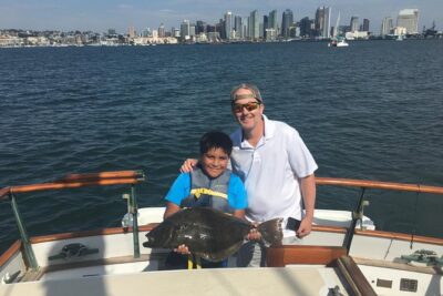Bay Fishing Charter - Port of San Diego: cruise the sights, then fish under Coronado Bay Bridge