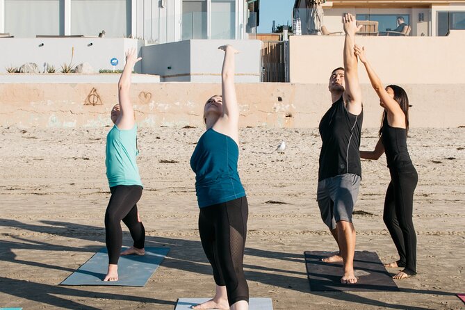 Beach Yoga in San Diego - The walk to the quieter spot: why it changes the whole mood