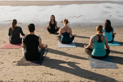 Beach Yoga in San Diego - Meeting point on Camino Del Oro: how to get there smoothly