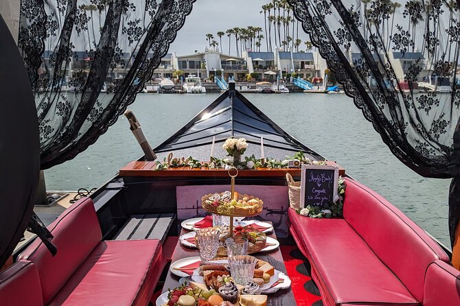 Beautiful Luxury Picnic on a Docked Gondola Boat in Coronado - Key Points You’ll Care About