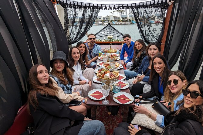 Beautiful Luxury Picnic on a Docked Gondola Boat in Coronado - What You Actually Get on the Boat: Shade, Seating, and Party Details
