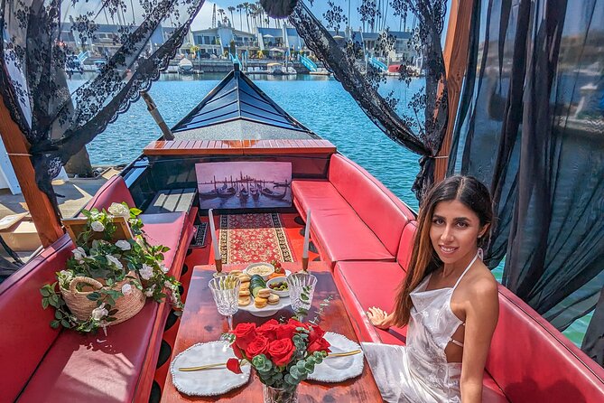 Beautiful Luxury Picnic on a Docked Gondola Boat in Coronado - Your Menu Choices and Non-Alcoholic Drinks: How to Pick