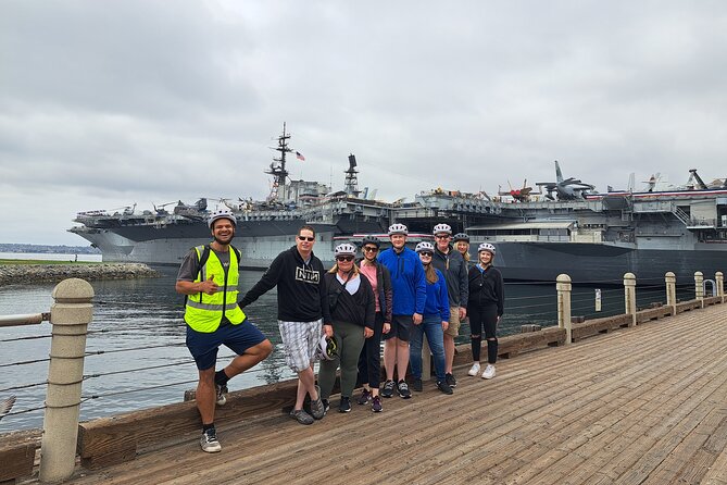 Best of San Diego eBike Tour (English or Spanish) - Meeting at 330 K Street and Getting Ready to Ride