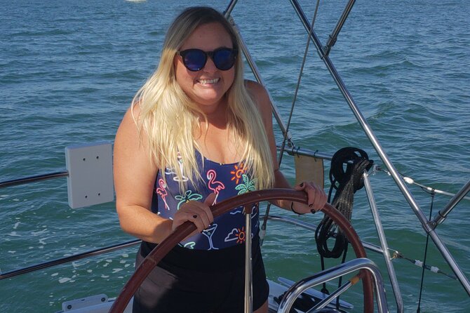 Daytime Sailing Along San Diego's Skyline - Boarding comfort: bean bags, blankets, and real bathrooms