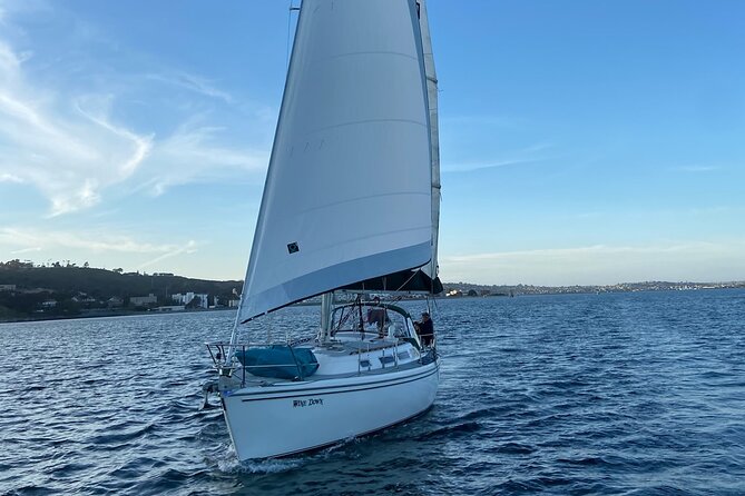 Deluxe Day Sail in San Diego - North Harbor Drive, the Baywalk, and the USS Midway View