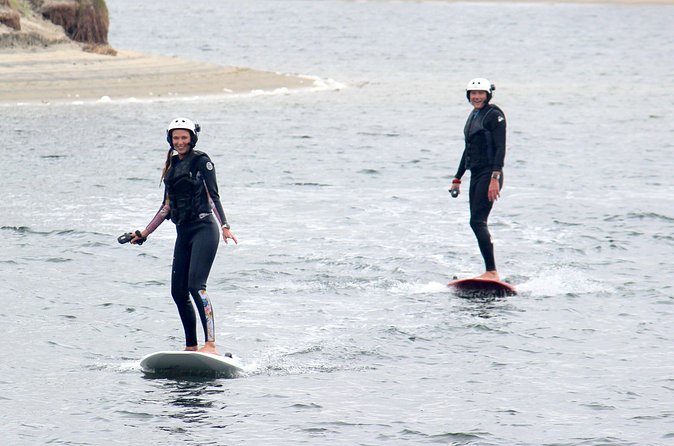eFoil Experience & Video Package. 2-Hours LIFT5 / LIFTX Session - Fiesta Island: applying skills with more open-water energy