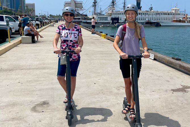 Electric Scooter Waterfront Tour with Pictures - Embarcadero Waterfront History and Ongoing Development