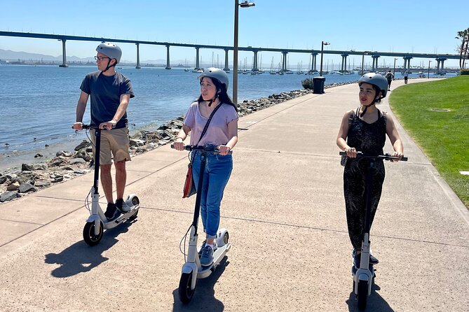 Explore Coronado Island by E-Scooter with Photos Included - Before you roll: helmets, scooter basics, and pacing