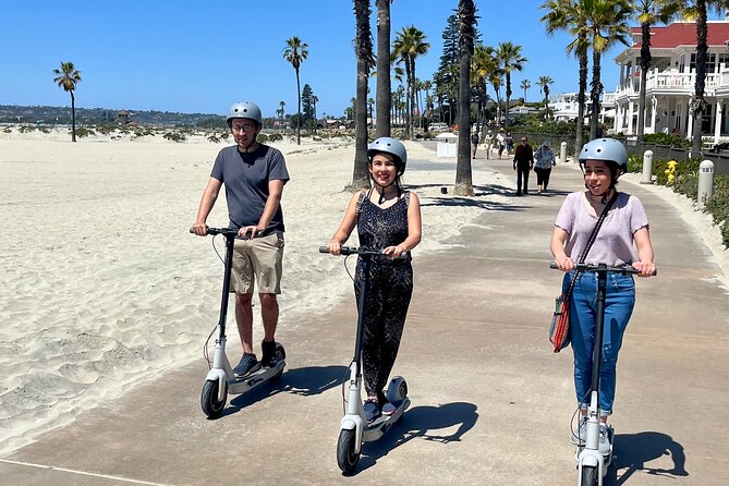 Explore Coronado Island by E-Scooter with Photos Included - Stop 4: The shoreline ride to Coronado Bridge