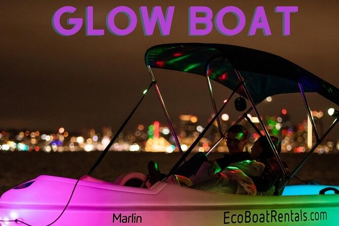 Glow Nightime Pedal Boat Rental in San Diego Bay - Checking In on Emerson Street (and Beating the Parking Stress)