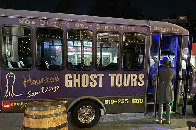 Haunted San Diego: The Only Ghost Tour with Exclusive Entry - Ghost Coach and small-group pacing around Downtown and Old Town