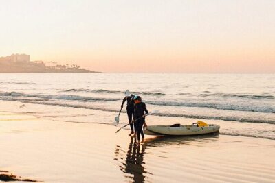 Kayak Rental for Two People in La Jolla - Meeting at 2261 Avenida De La Playa: Timing and the Beach Setup