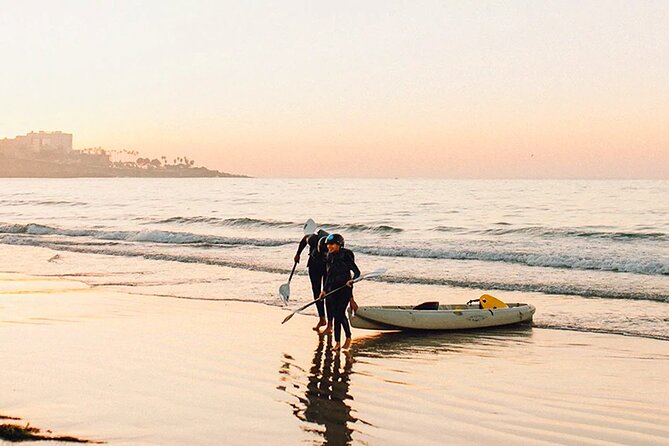 Kayak Rental for Two People in La Jolla - Meeting at 2261 Avenida De La Playa: Timing and the Beach Setup