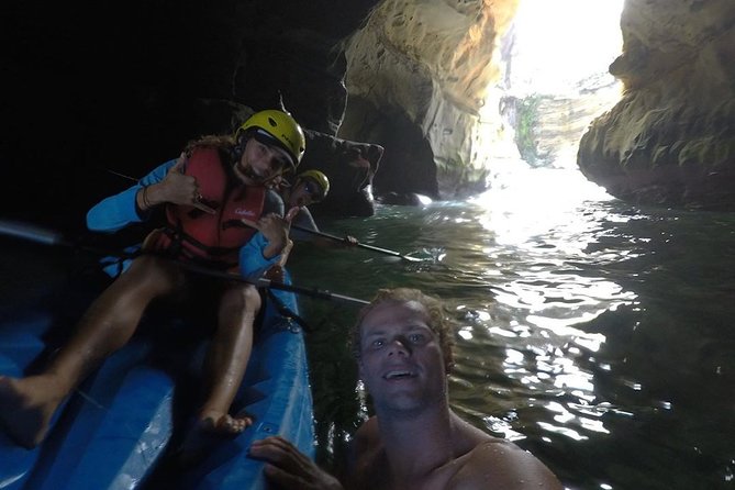 La Jolla Sea Caves Kayak Tour For Two (Tandem Kayak) - Rock formations and the sea cave question