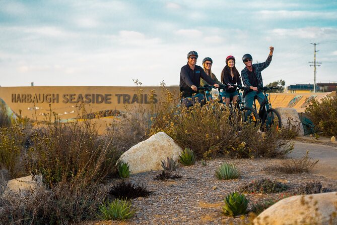 Luxury Guided Electric Bike Tour to Downtown Encinitas - Solana Beach rail trail cruising: smoother, calmer riding
