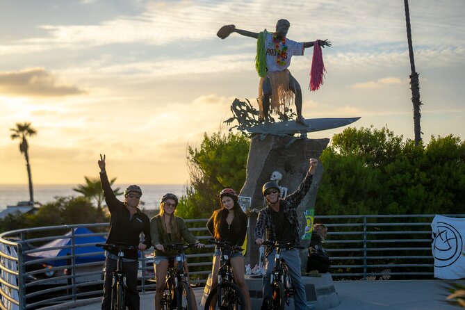 Luxury Guided Electric Bike Tour to Downtown Encinitas - Cardiff-by-the-Sea’s Cardiff Kook photo stop