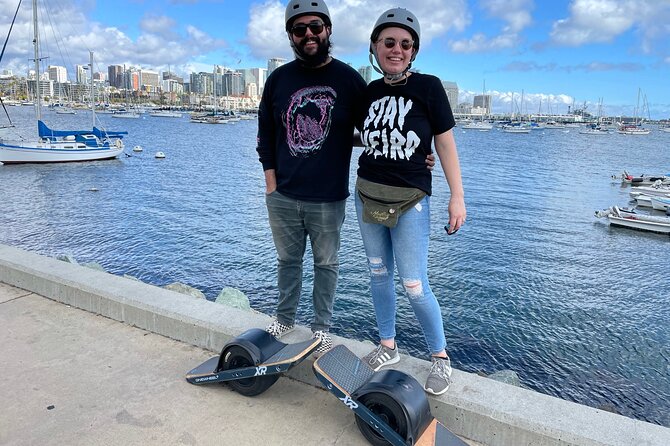Onewheel Electric Hoverboard Lesson and Bay Ride - The Bay Ride Along Liberty Station: Views, Motion, and a Bit of History