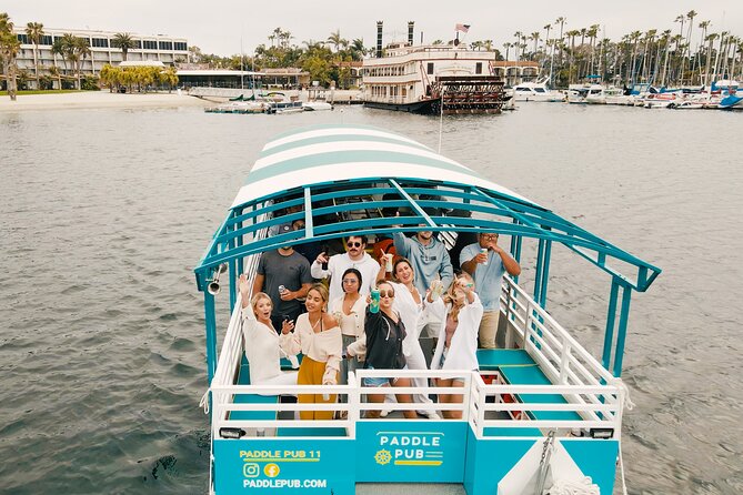 Paddle Pub San Diego Party Cruise: Drinks & Dancing for up to 26 - Paddle Pub San Diego in plain English: what you’re really doing