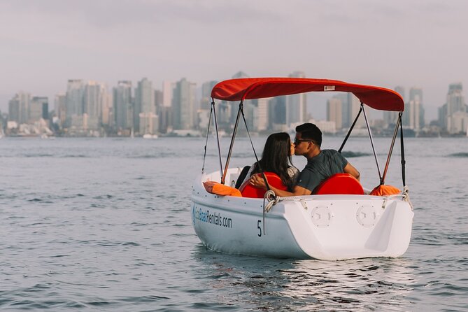 Pedal Boat rental in hidden part of San Diego Bay! Family fun - America’s Cup Harbor Start: Where The Cruise Begins