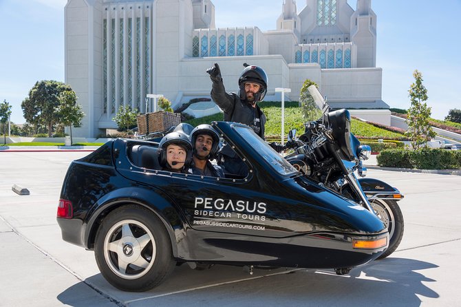 Private La Jolla Tour by Sidecar - Entering La Jolla the fast way: sidecar comfort with ocean views