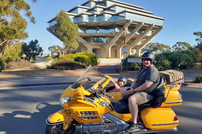 Private La Jolla Tour by Sidecar - What you get in the helmet: audio that makes the ride easier