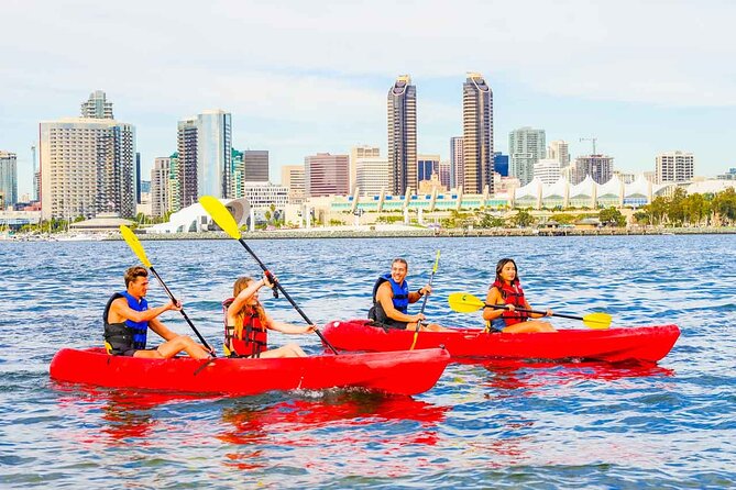 San Diego Bay 1.5-Hour Guided Kayak Tour in Coronado - Choosing Your Kayak: Sit-on-Top Stability for Beginners