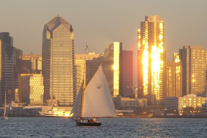 San Diego Bay Sail Aboard a Vintage Yacht Beer and Wine Included - Wildlife, Dolphins, and Sea Lions During Golden Hour