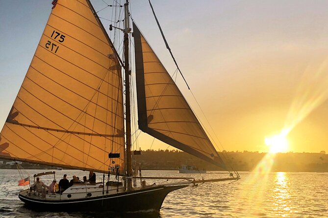 San Diego Bay Sail Aboard a Vintage Yacht Beer and Wine Included - What Sets Liberty Apart: Traditional Gaff Rig Sailing