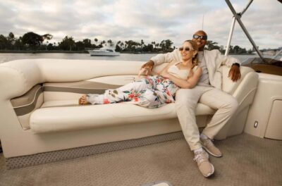 San Diego: Bennington Luxury Pontoon Rental - Inside the Bennington Pontoon: Space, Stability, and a Captain Running the Show