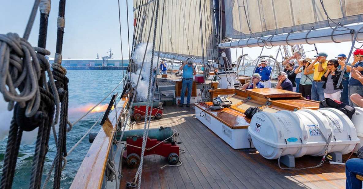 San Diego: Californian Tall Ship Sailing and Maritime Museum - The gold rush-era revenue cutter replica: seeing San Diego from the water