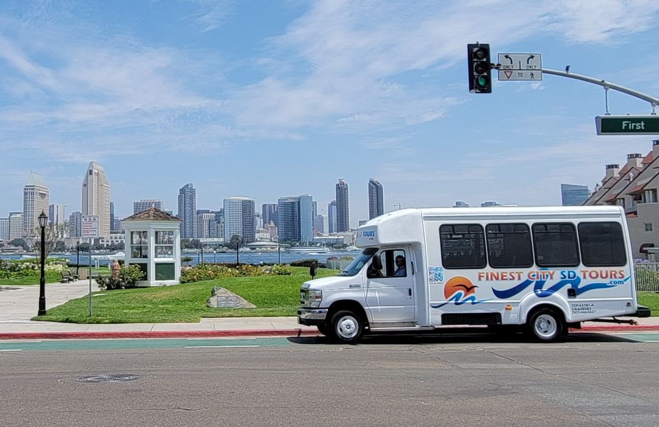 San Diego: City and Beaches Guided Highlights Tour - Balboa Park in 50 Minutes: Pick Your Flavor