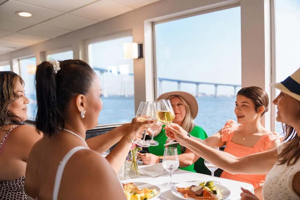 San Diego: City Cruises Buffet Breakfast and Brunch Cruise - The Bubbly Factor: Unlimited Champagne Without the Fuss