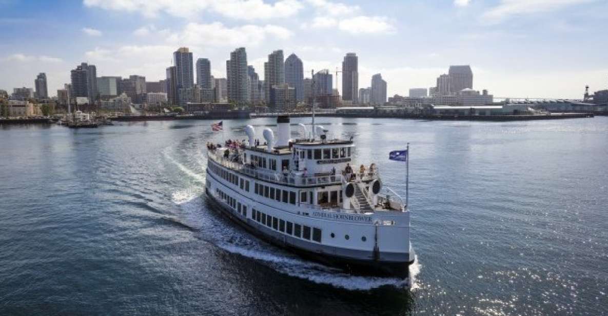 San Diego: City Cruises Harbor Sightseeing Cruise - The first leg: Star of India, airport runway views, and harbor landmarks