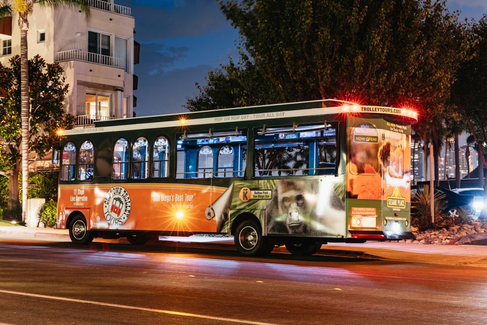 San Diego: City Lights Night Trolley Tour - Boarding in Seaport Village: Timing and Meeting Point Basics
