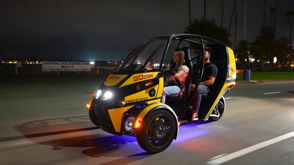 San Diego: Coronado Island Electric GoCar Night Tour - Price and who it fits: $230 for up to two