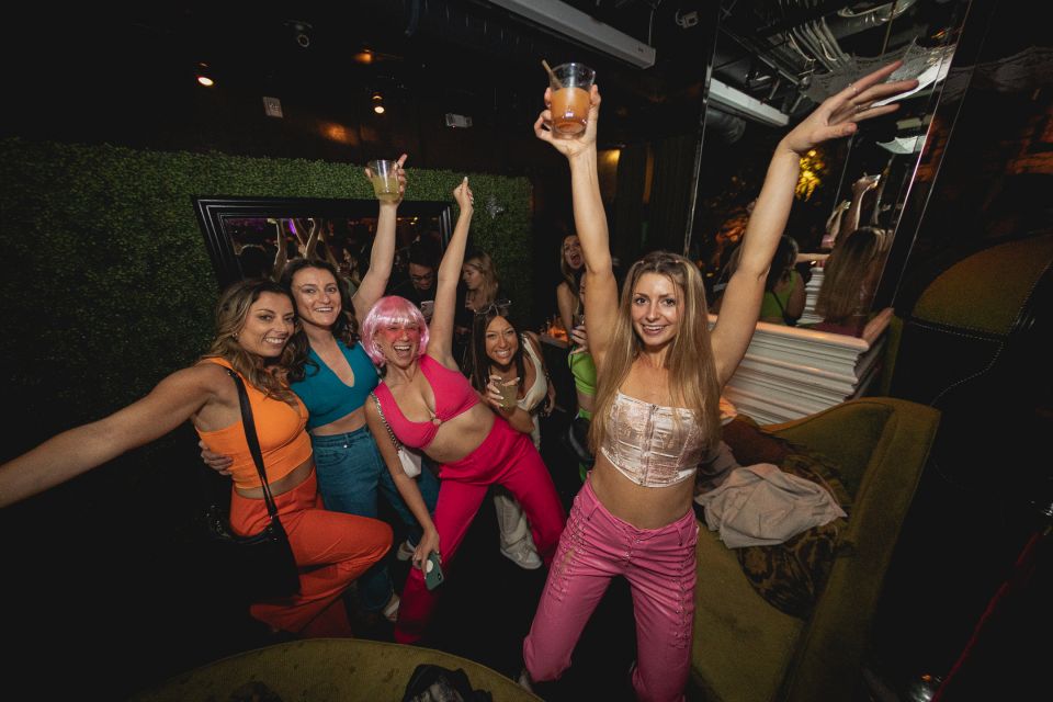 San Diego: Gaslamp Quarter Drink, Mingle & Dance Club Tour - Check-In at Vin de Syrah (901 Fifth Ave): Lights, Theme, and Your Welcome Shot