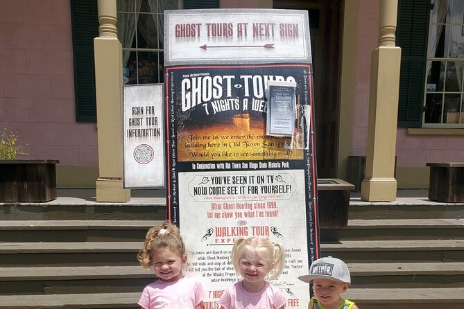 San Diego Ghost Tour - Old Town walk and the vortex moment you’re pointed to